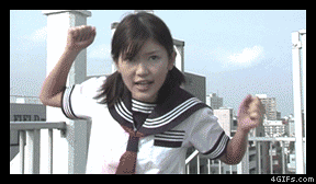 搞笑图片：超级无敌日本女忍者武士！