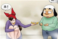 不知火舞邪恶漫画全集：应急食物。