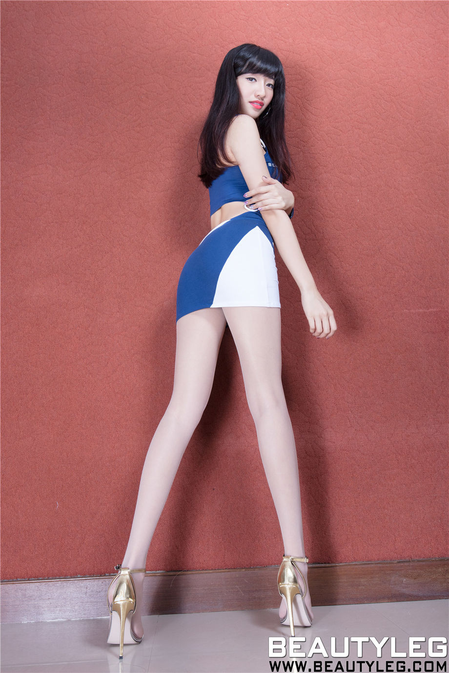 Beautyleg 台湾美女Celia性感黑丝高跟魅惑摄影图片