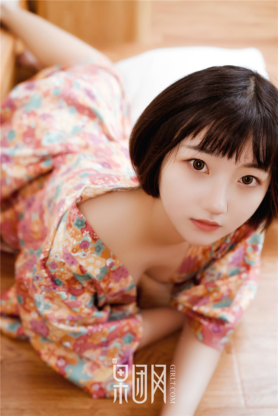 Girlt果团人像摄影写真 浴室美臀美女稻田千花性感湿身诱惑写真图片