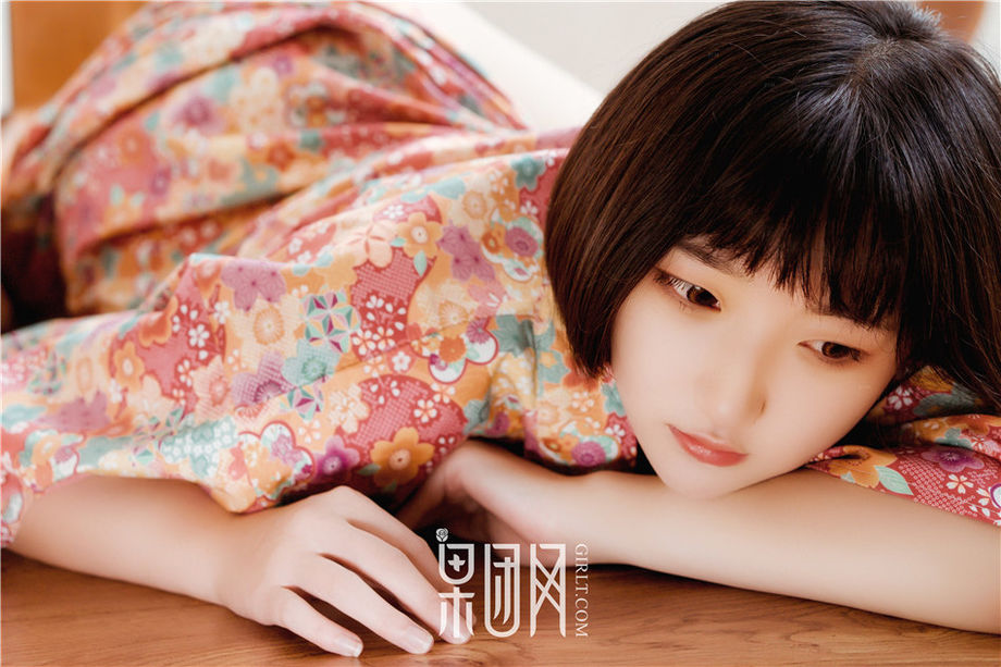 Girlt果团人像摄影写真 浴室美臀美女稻田千花性感湿身诱惑写真图片