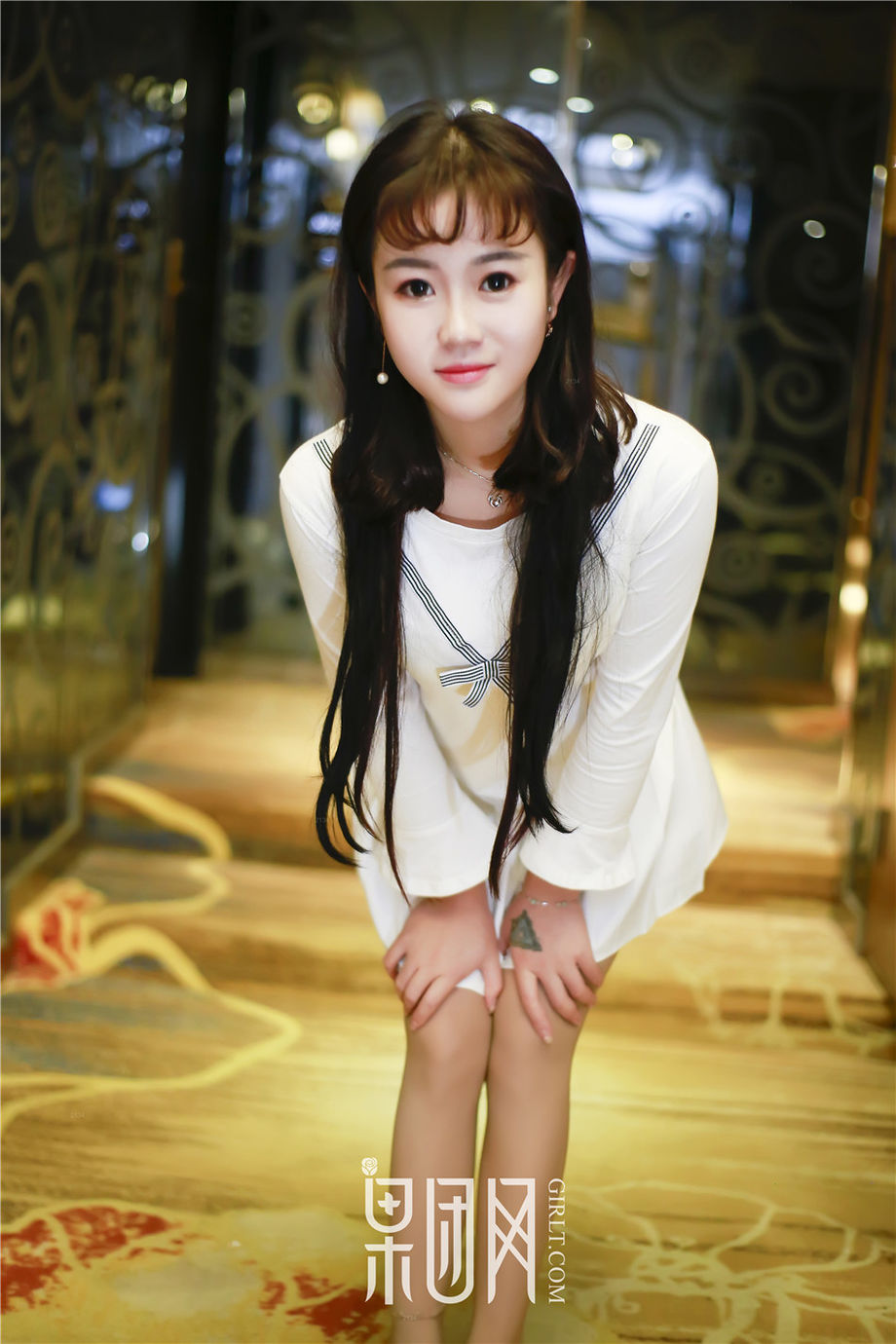 Girlt果团人像摄影写真 清纯美乳小美女玉米甜心性感翘臀魅惑写真图片