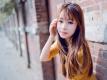 90后高颜值美女黄色短裙户外唯美写真图片