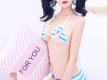 Girlt果团人像摄影写真 清纯小美女甜心蘑菇DVA性感美乳比基尼撩人写真图片
