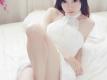 性感美女白色长裙香嫩玉背唯美养眼私房写真