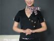 甜美空姐制服美女小姐姐赵维拉诱人丝袜玉足娇媚写真高清图片