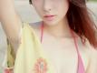 沙滩美女天体浴